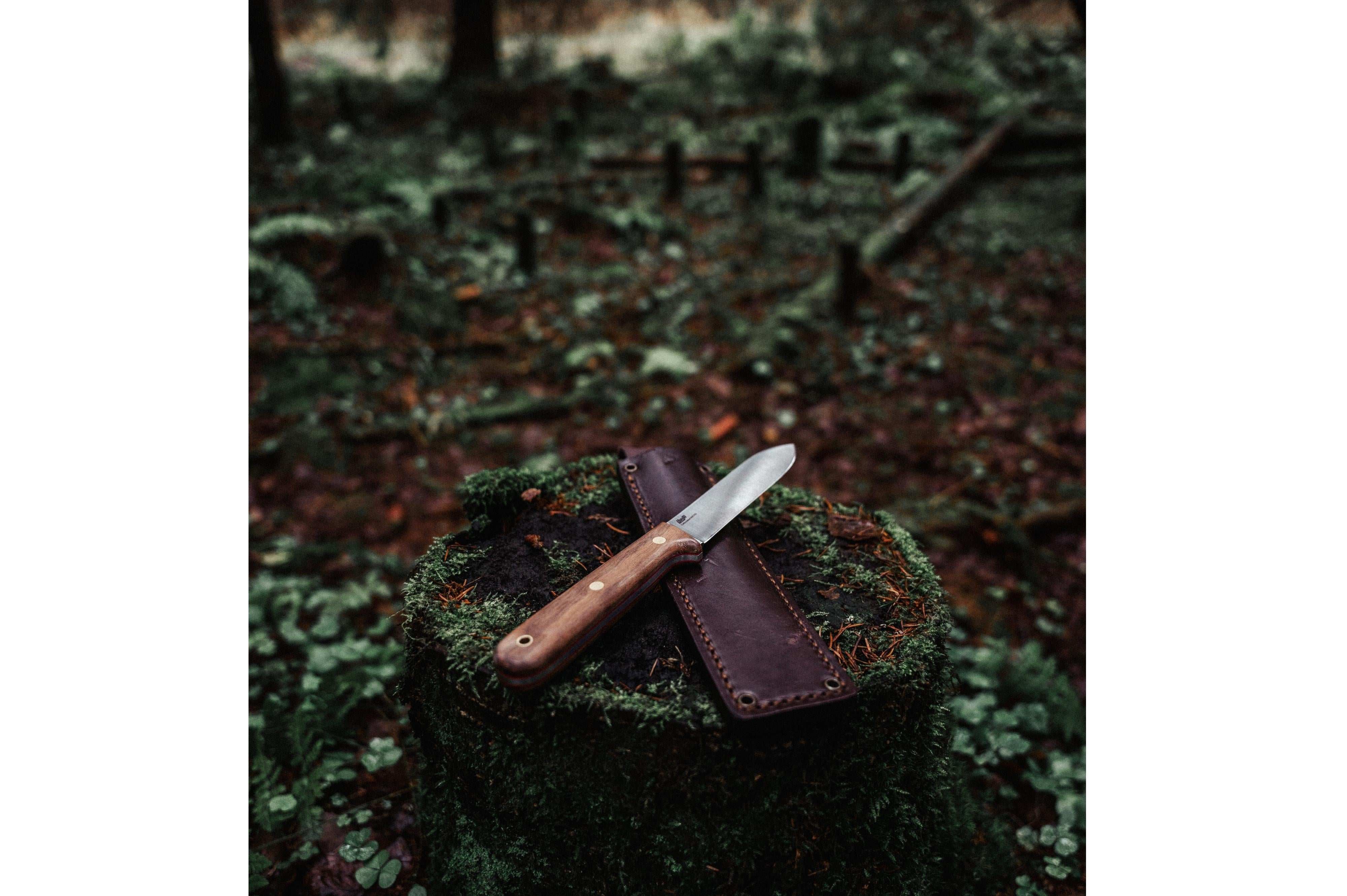 Kephart 115 - StabilizedWalnut - Flat - Leather.