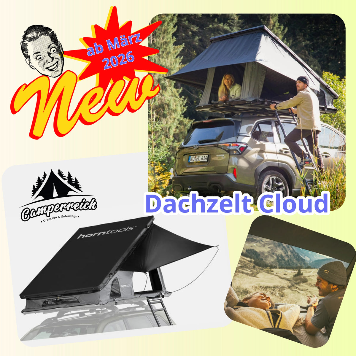 horntool dachzelt Triangle Dachzelt Cloud