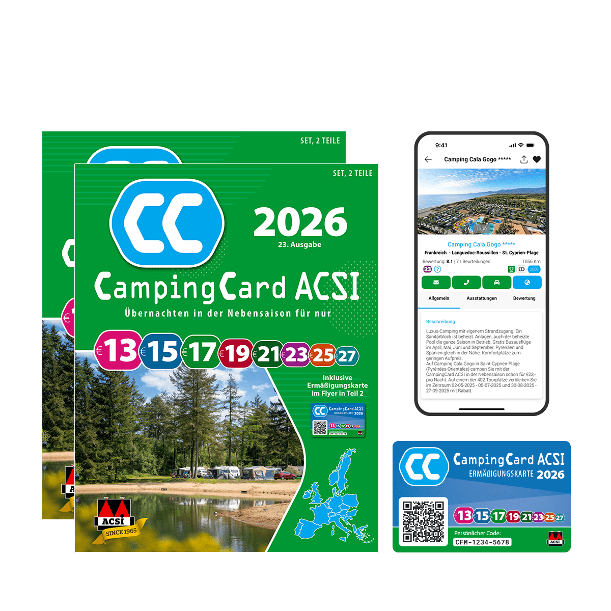 CampingCard ACSI 2026 - Camperreich