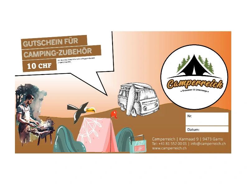 Camperreich-Geschenkgutschein - Camperreich