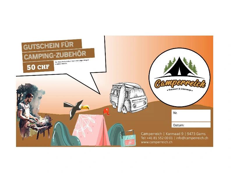 Camperreich-Geschenkgutschein - Camperreich