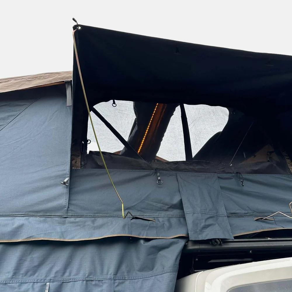 Dachzelt Elements Ocean - 165cm mit Vorzelt - Camperreich