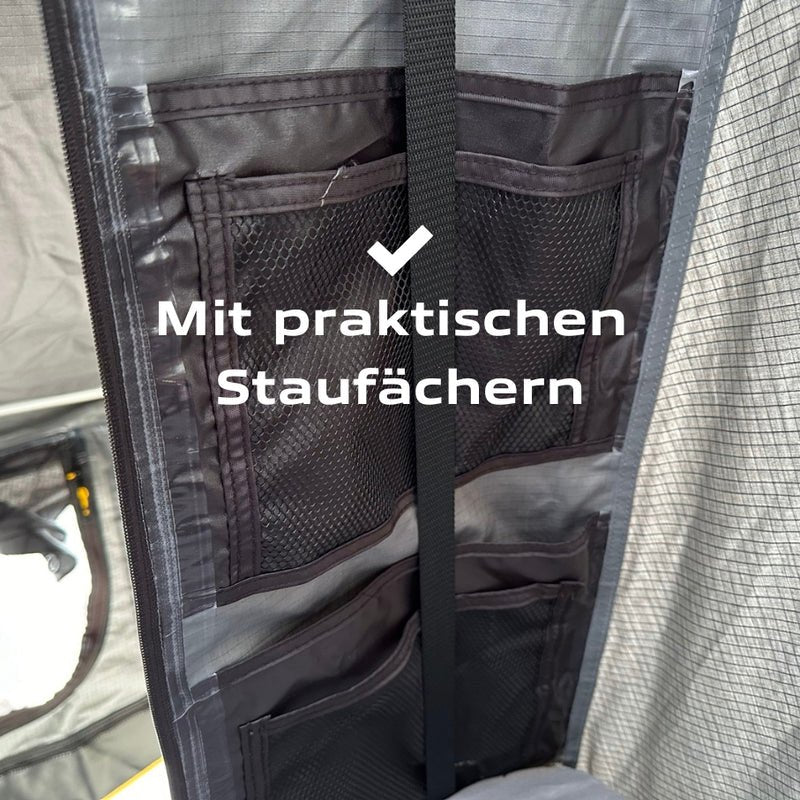 Dachzelt Elements Stone - 220cm mit Vorzelt - Camperreich