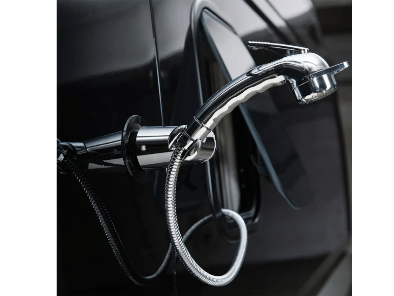 Duschkopfhalterung für Außendusche - Camperreich