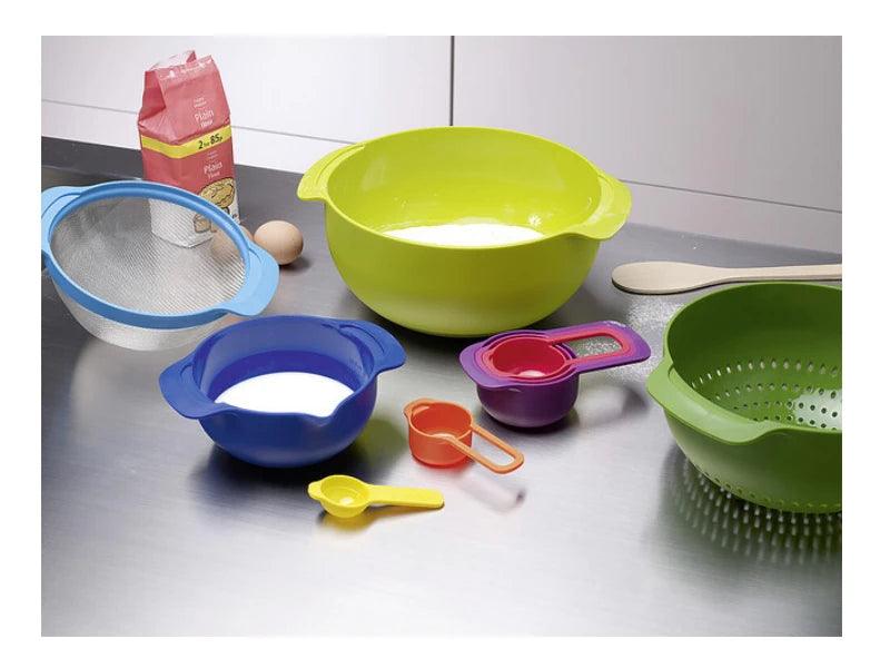 Essenvorbereitung JosephJoseph Set Nest T Plus 9-teilig, multicolour - Camperreich