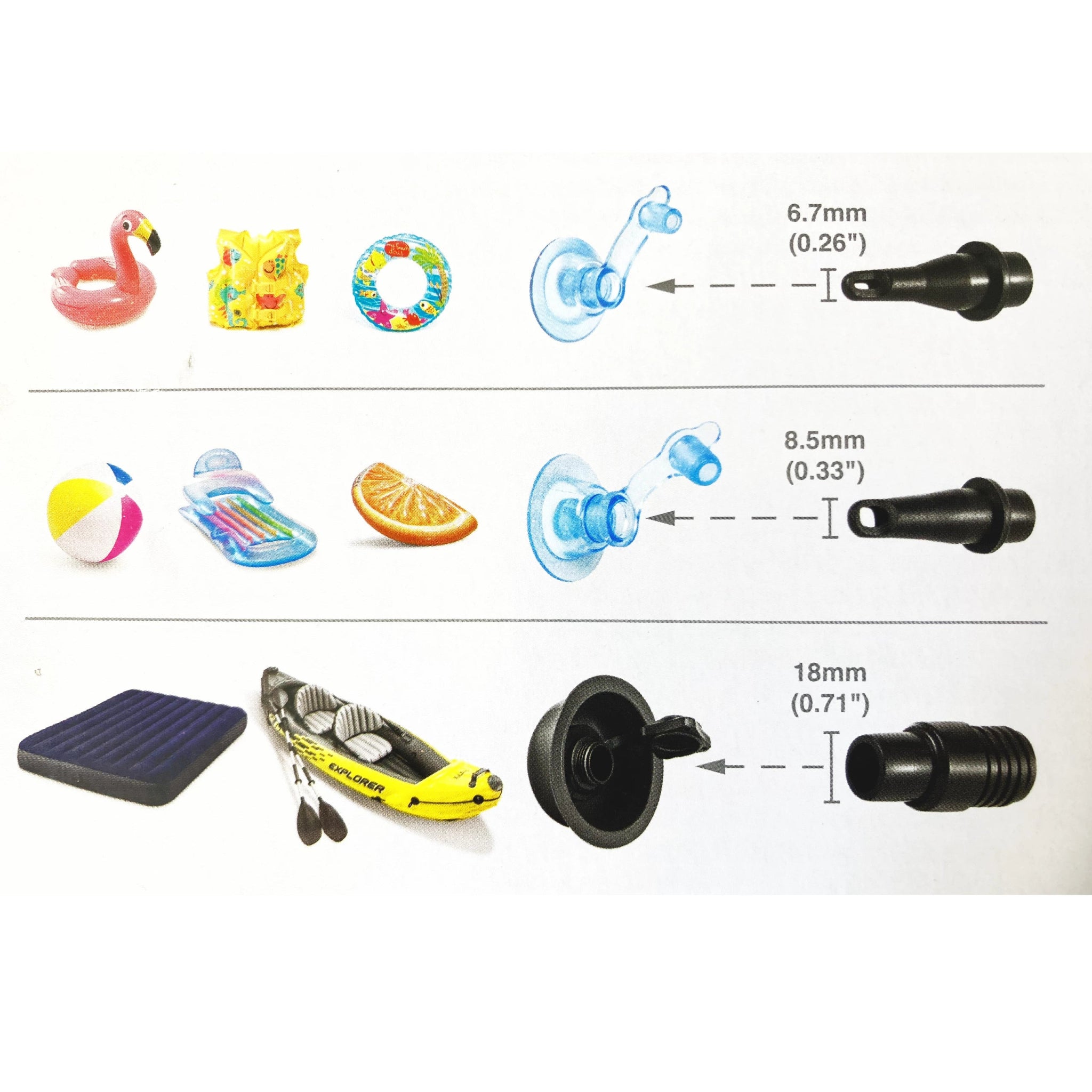 Handluftpumpe Duoble Quick I - Camperreich