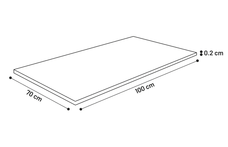 Hunde-Fleecedecke Knochenmotiv 100 x 70 cm - Camperreich