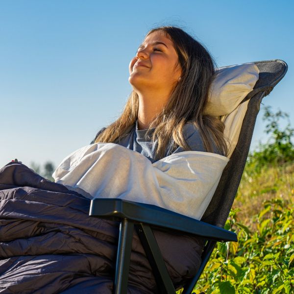 Hüttenschlafsack Baumwolle (Schlafsack Inlet) - Camperreich