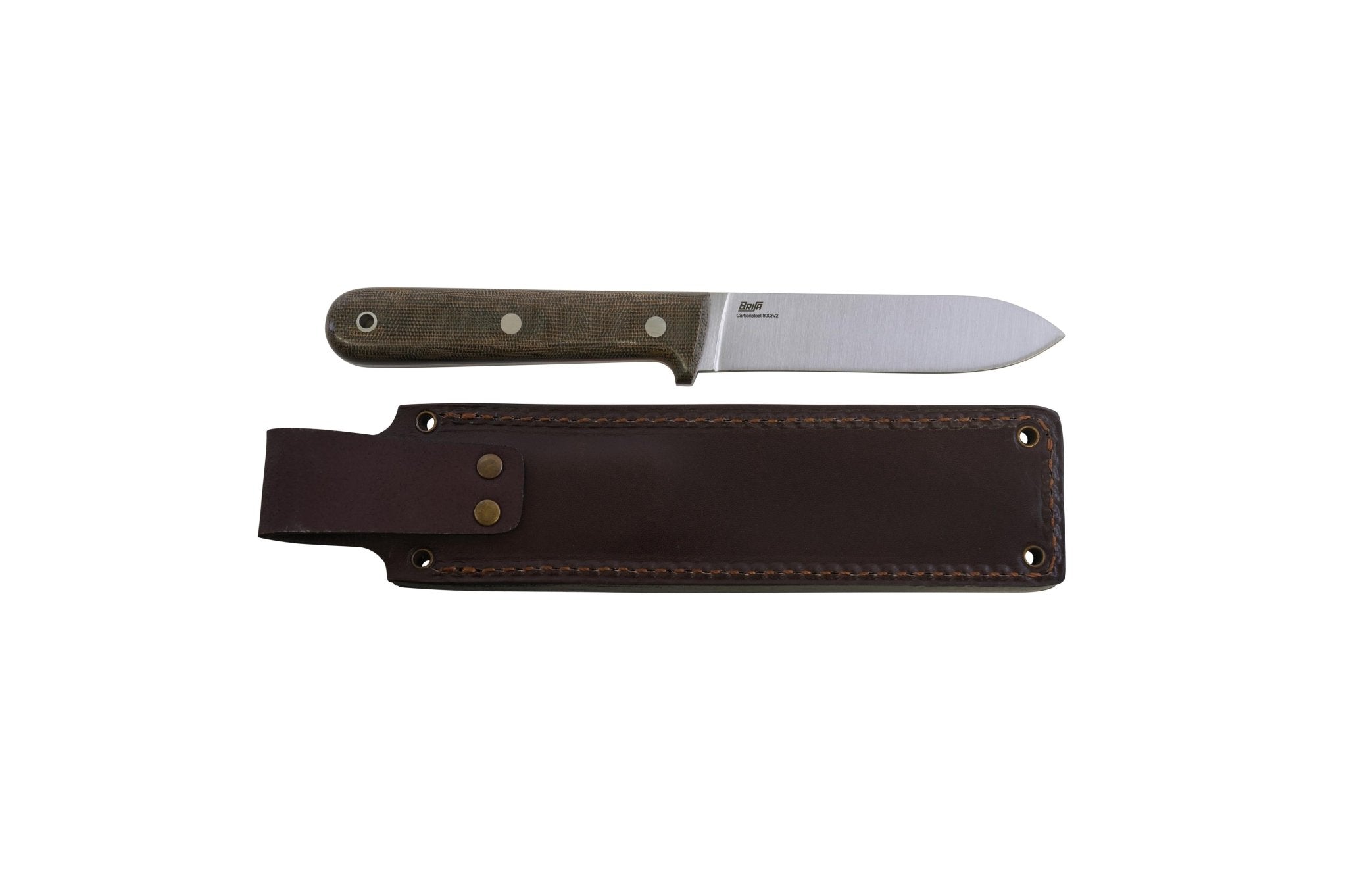 Kephart 115 - GreenMicarta - Flat - Leather - Camperreich