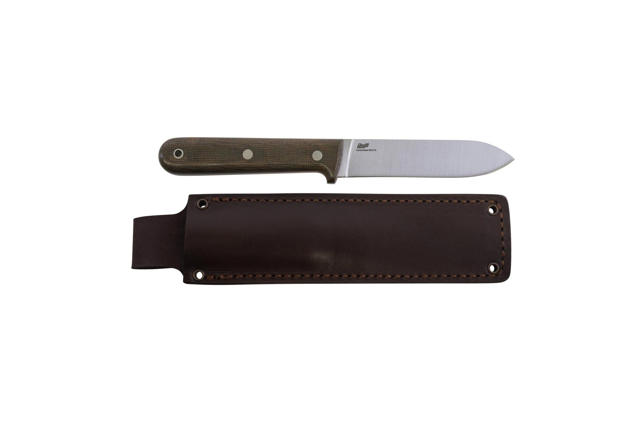 Kephart 115 - GreenMicarta - Flat - Leather - Camperreich