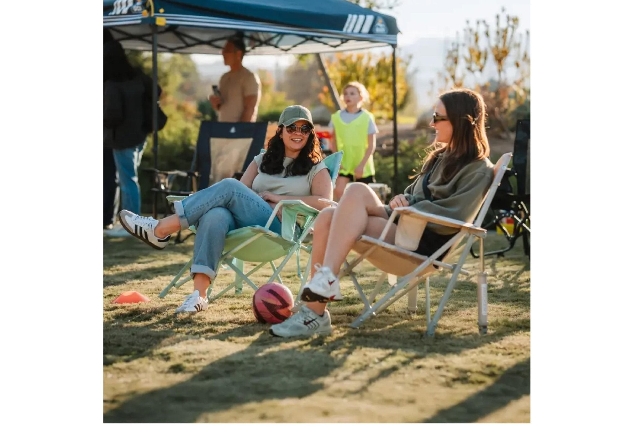 Kickback Rocker Leaf Pastel Green - Camperreich