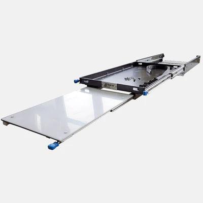 Kühlbox Auszug mit ausziehbarem Tisch 780x470mm - Camperreich