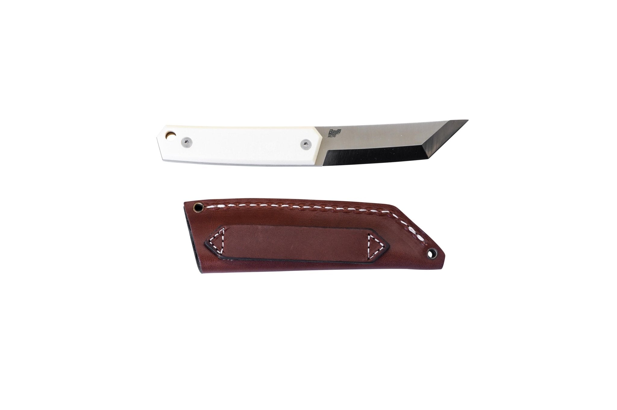 Kwaiken 90 - IvoryMicarta - Scandi - Cognac - Camperreich