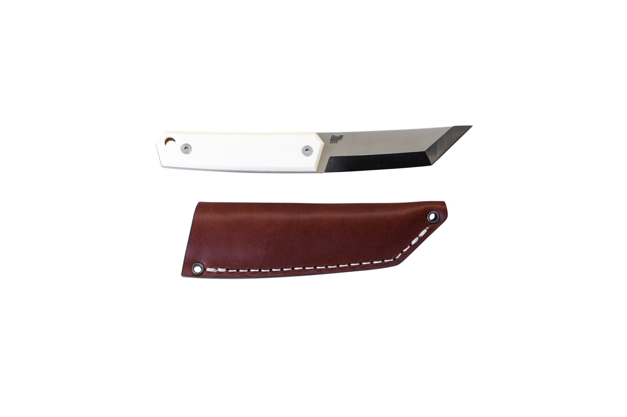 Kwaiken 90 - IvoryMicarta - Scandi - Cognac - Camperreich