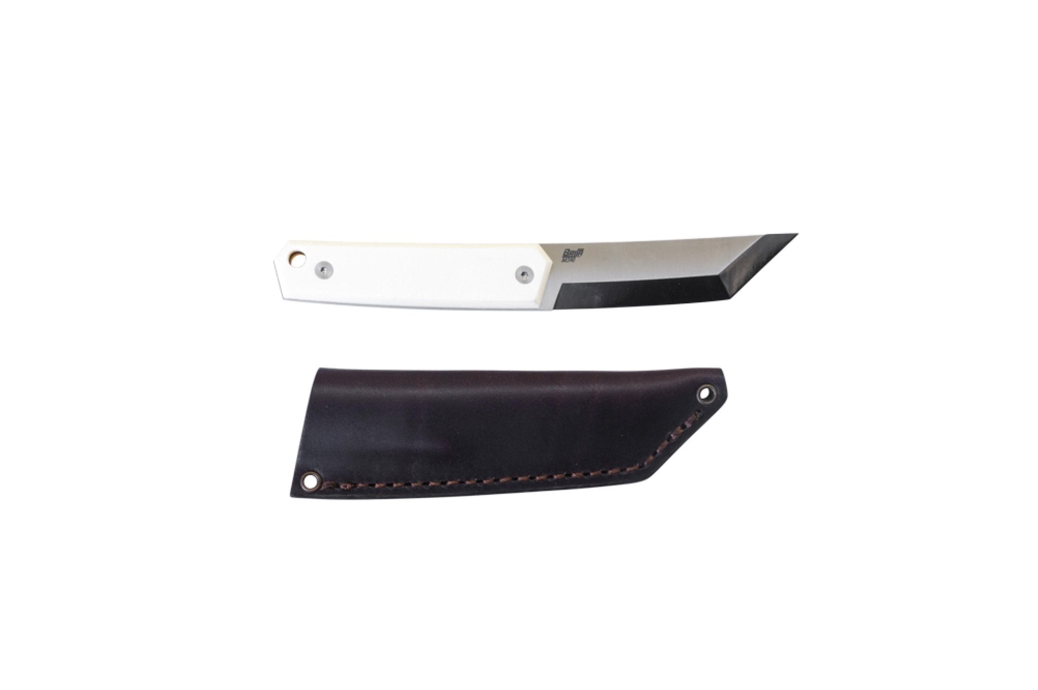 Kwaiken 90 - IvoryMicarta - Scandi - Leather - Camperreich