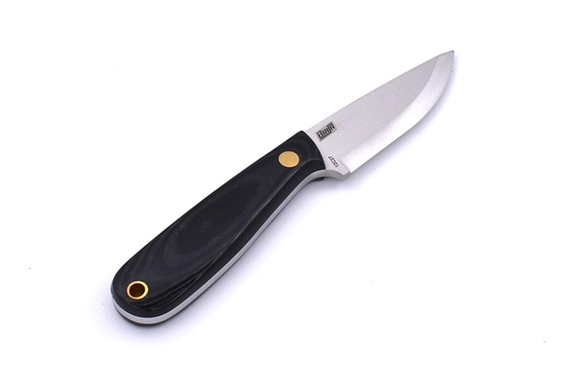 Necker 70 - BlackMicarta - Scandi - Leather - Camperreich