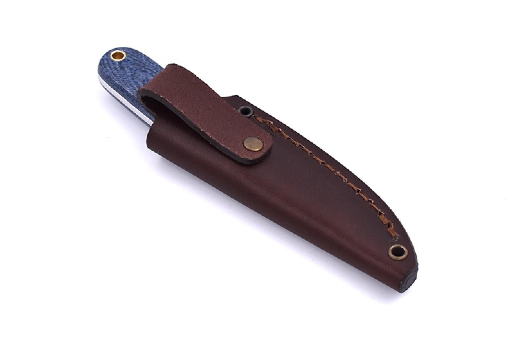 Necker 70 - BluejeansMicarta - Flat - Leather - Camperreich