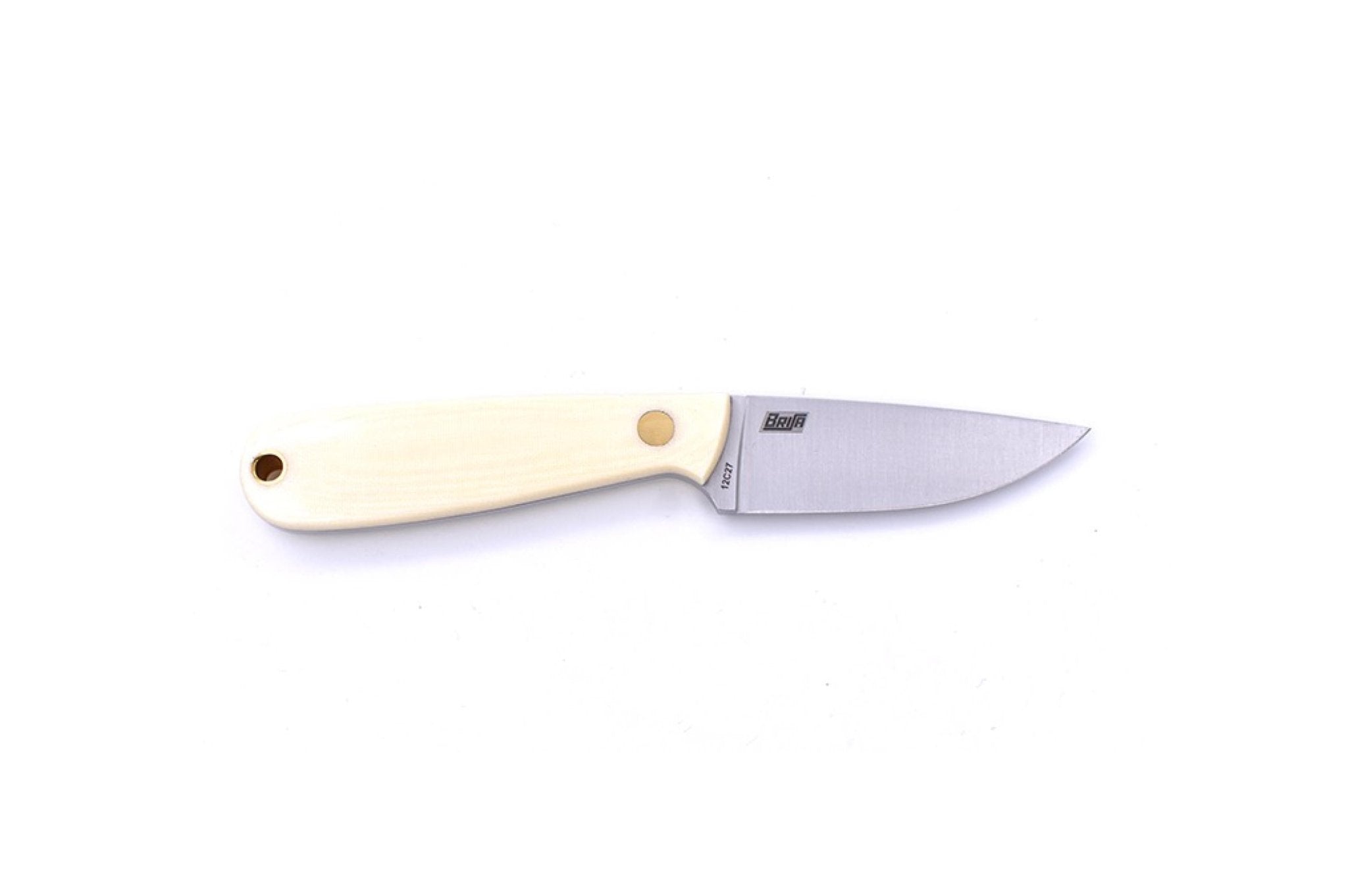 Necker 70 - IvoryMicarta - Flat - Leather - Camperreich