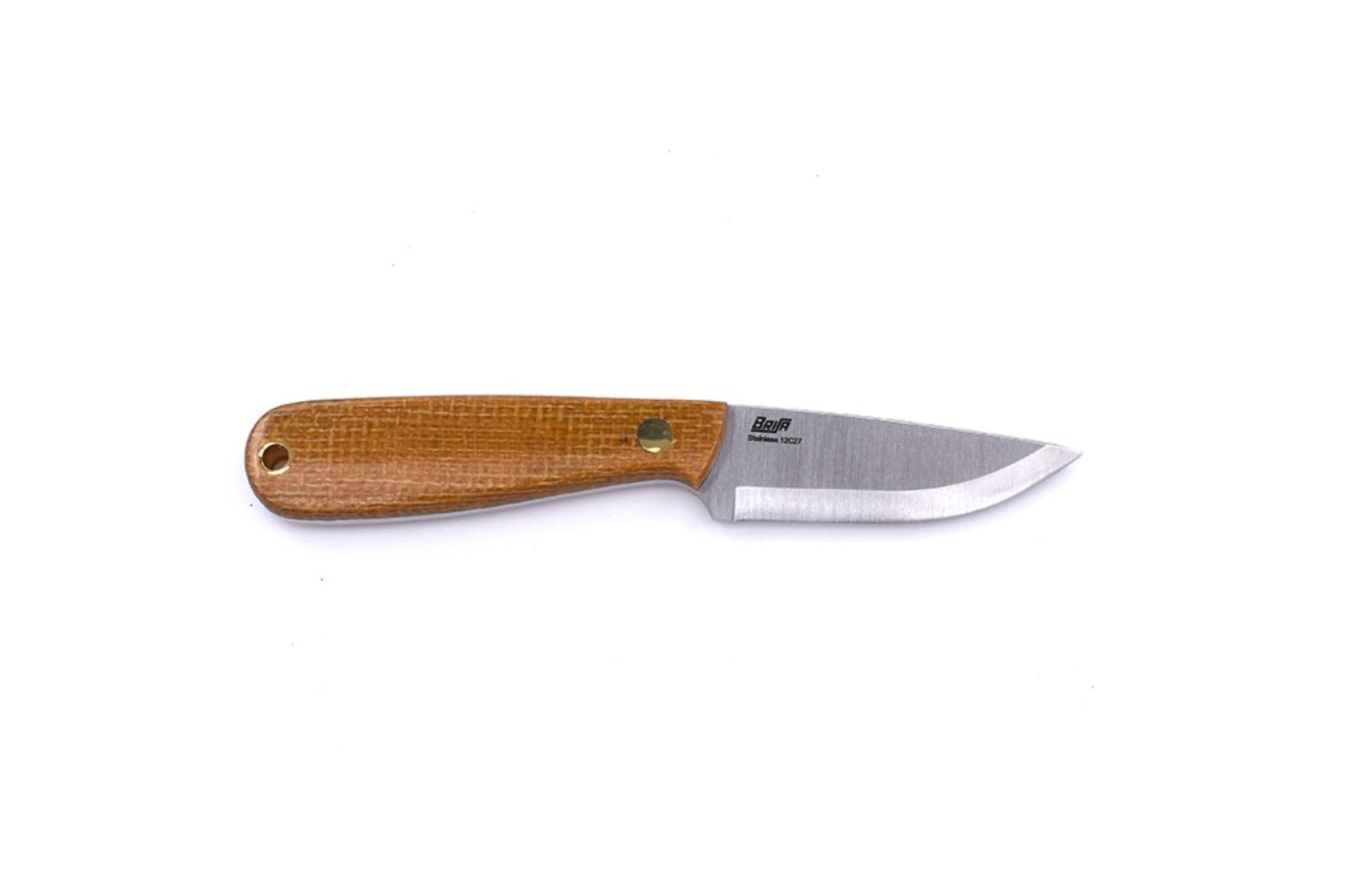 Necker 70 - MustardMicarta - Scandi - Leather - Camperreich