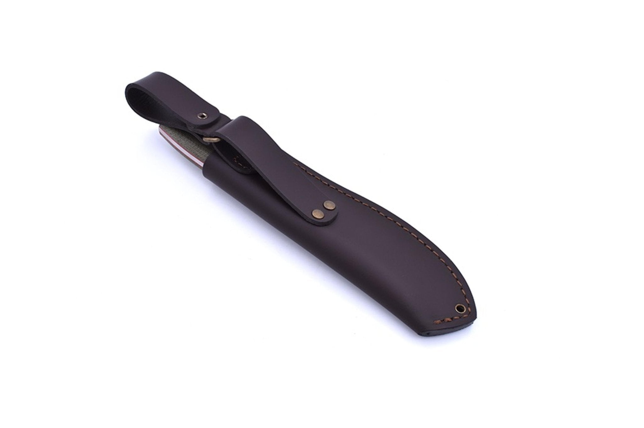 Nessmuk 125 - GreenMicarta - Scandi - Leather - Camperreich