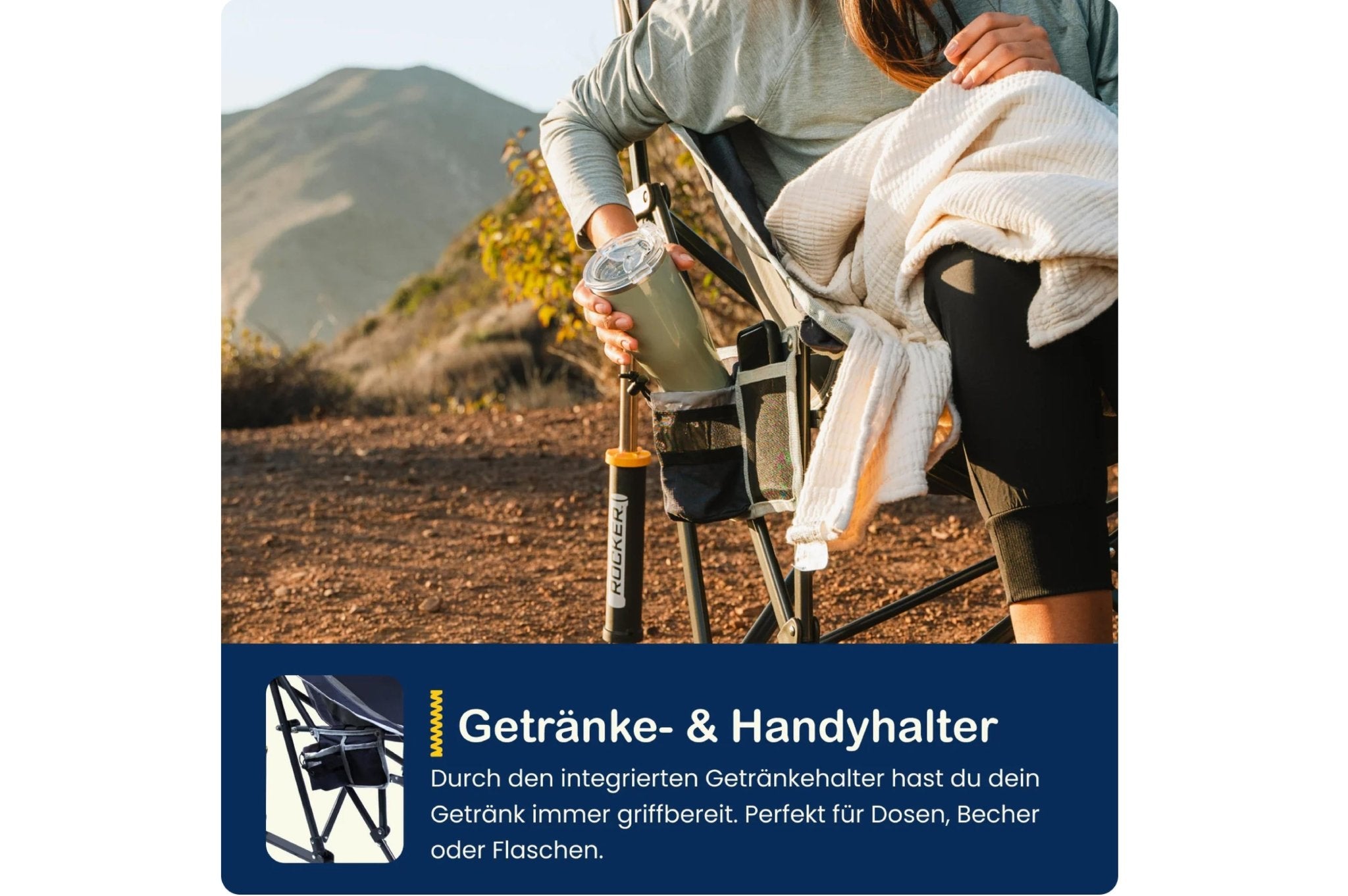 Pod Rocker Indigo Blue - Camperreich