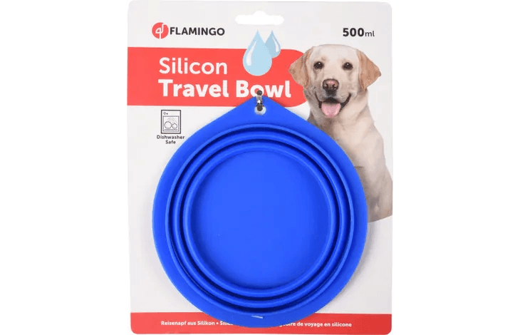 Reise-Hundenapf Flamingo faltbar 500 - Camperreich