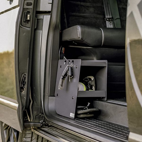 Schuhaufbewahrung shoeBOXX für VW T5/T6/T6.1 (Beifahrerseite) - Camperreich