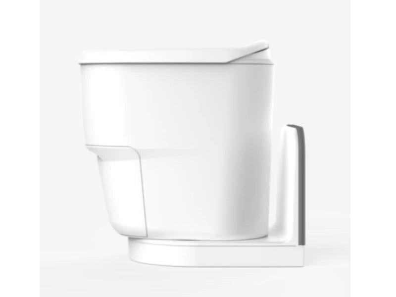 Toilette clesana C1 mit L-Adapter, Farbe: Weiss - Camperreich