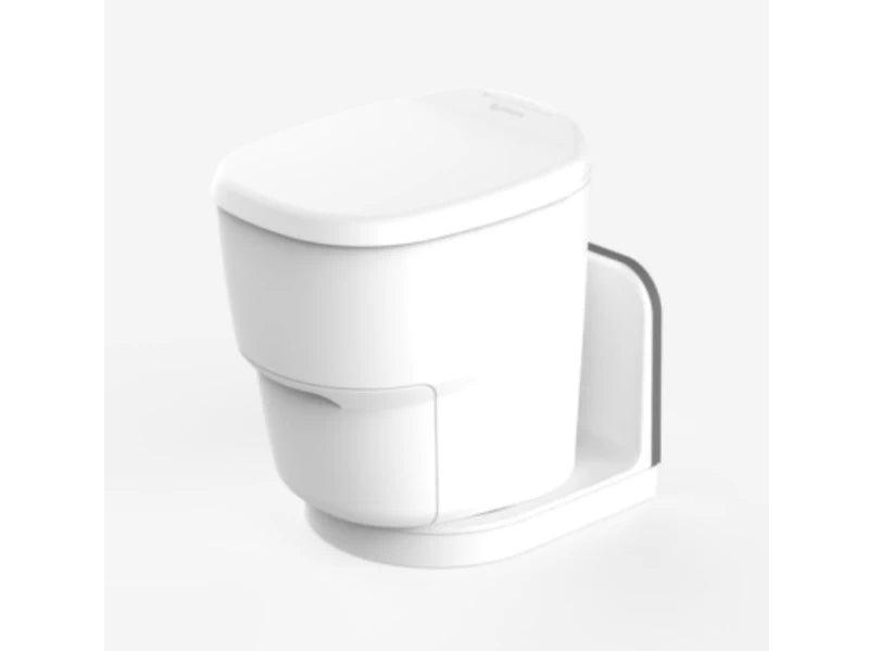 Toilette clesana C1 mit L-Adapter, Farbe: Weiss - Camperreich