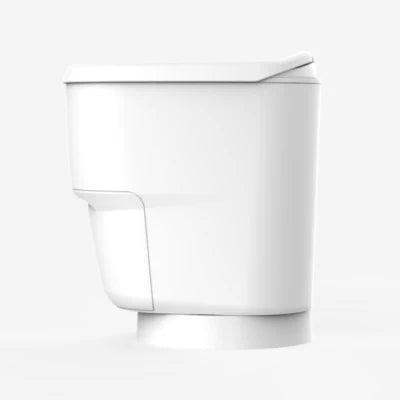 Toilette clesana C1 mit Rund-Sockel Farbe weiß - Camperreich