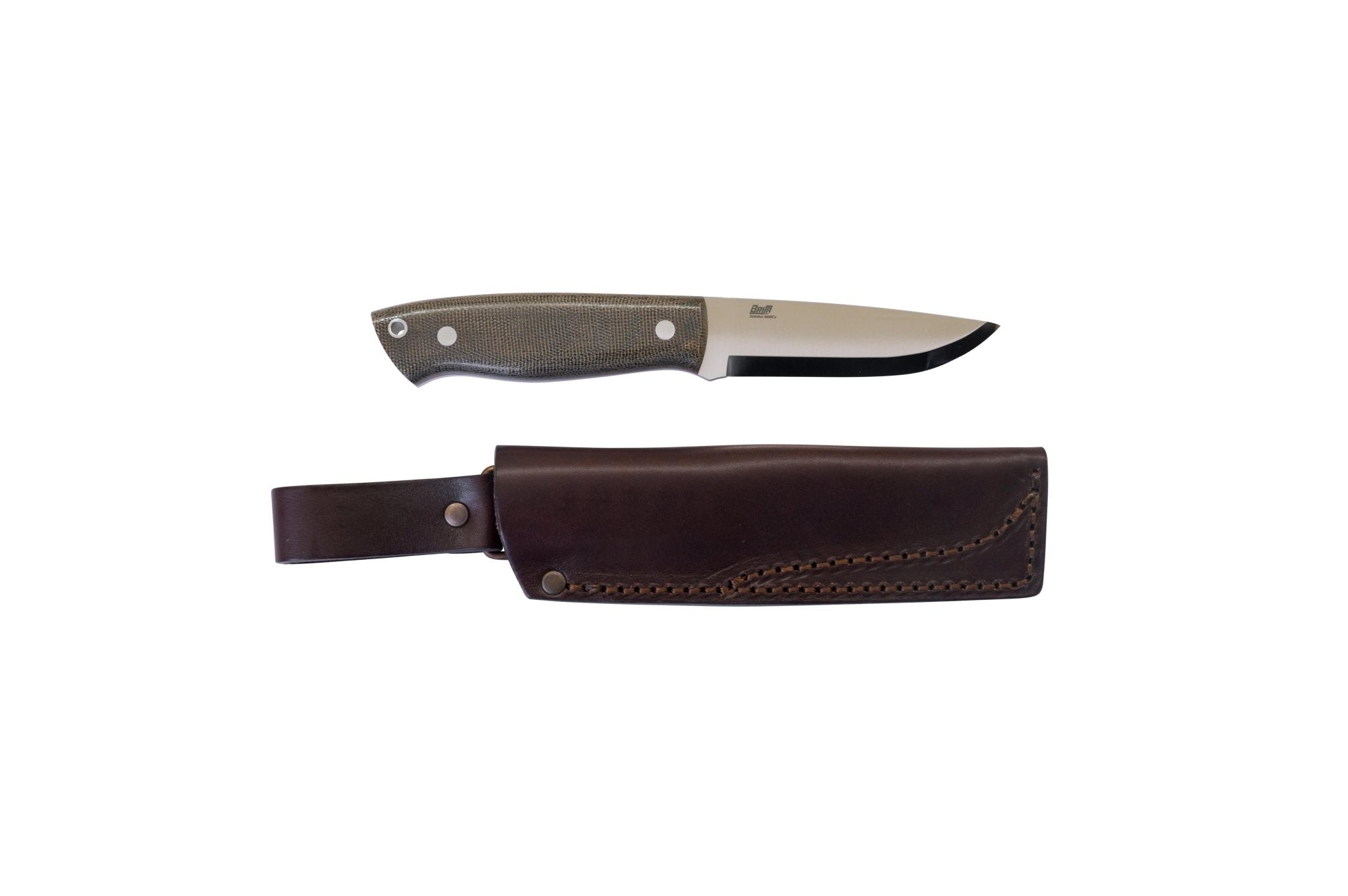 Trapper 95 - GreenMicarta - Scandi - Bushcraft - Camperreich