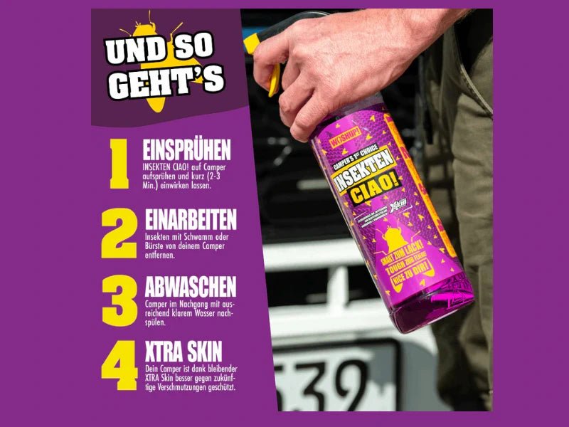 WOSHUP Insekten Ciao Woshup