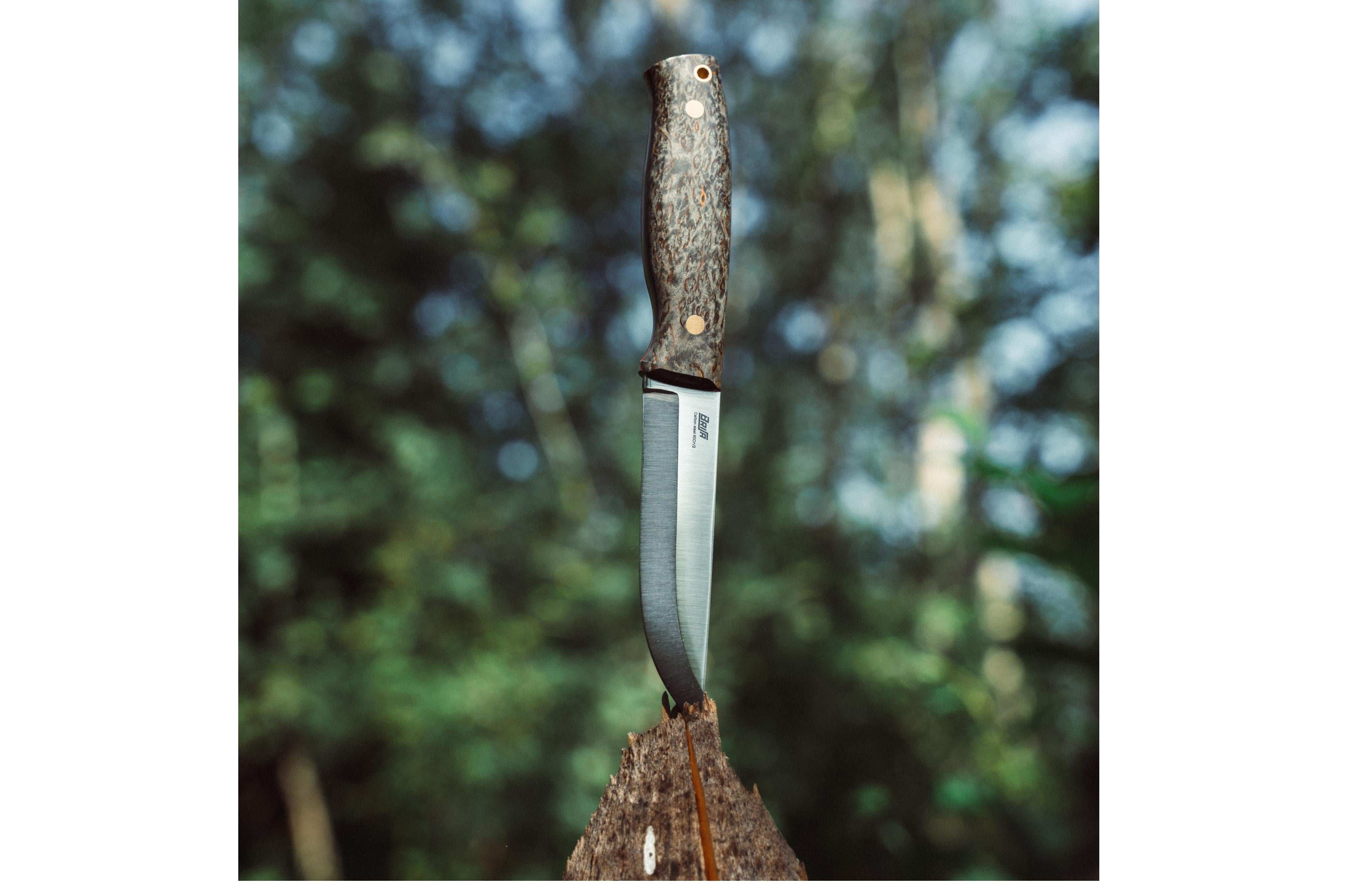 Trooper 115 - BlackCurlyBirch - Scandi - Firesteel.