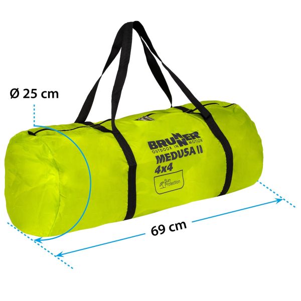 Leichtpavillon Medusa II - 4 x 4m