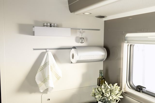 Ablagekorb inkl. Gummispannband, schwarz Crosscamp