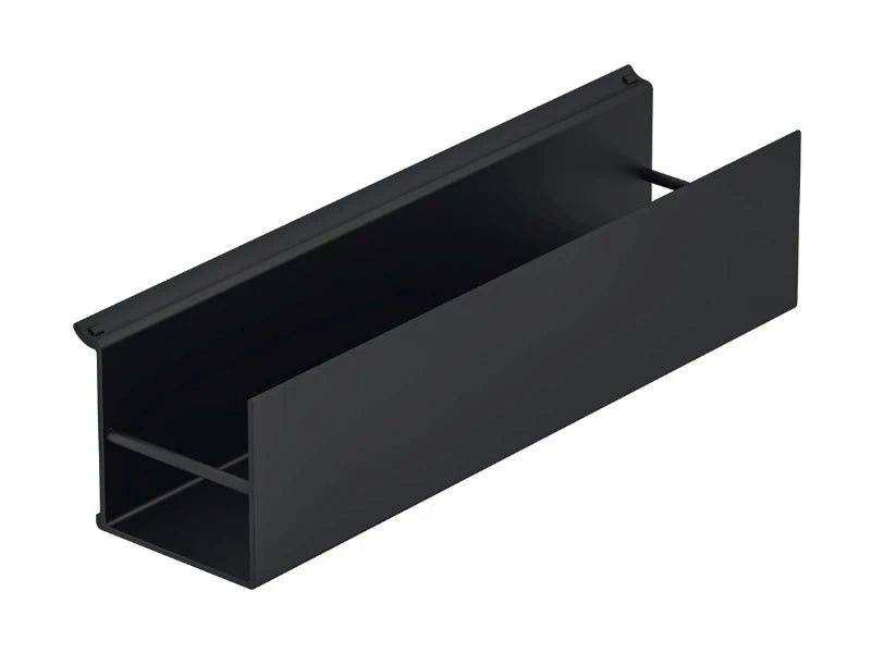 Ablagekorb inkl. Gummispannband, schwarz Crosscamp