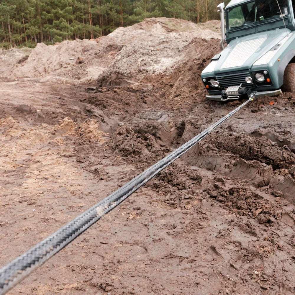 Bergeseil kinetisch 32mm x 8m - Camperreich