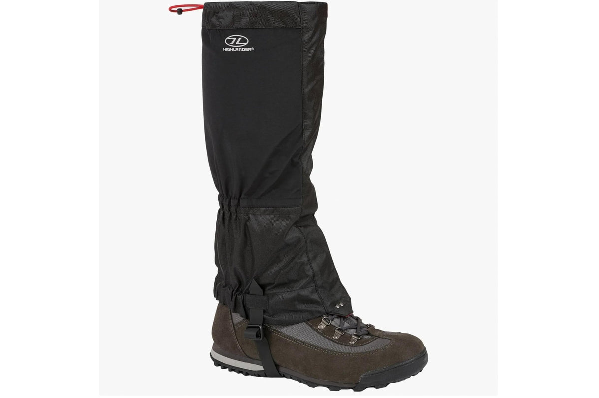 Cuillin Gaiters Black - Camperreich