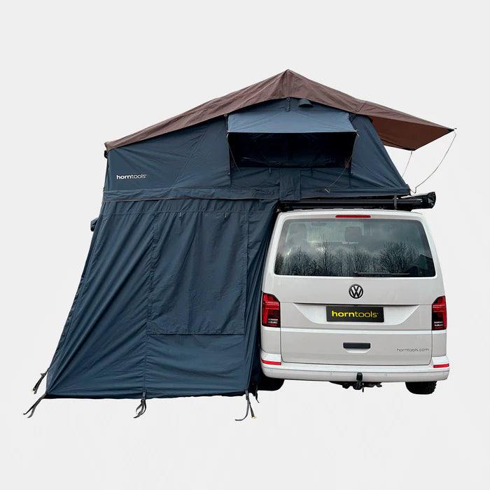 Dachzelt Elements Ocean - 140cm mit Vorzelt – Camperreich Dachzelt Elements Ocean