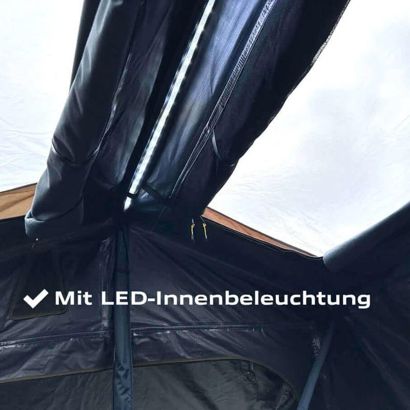 Dachzelt Elements Ocean - 165cm mit Vorzelt - Camperreich