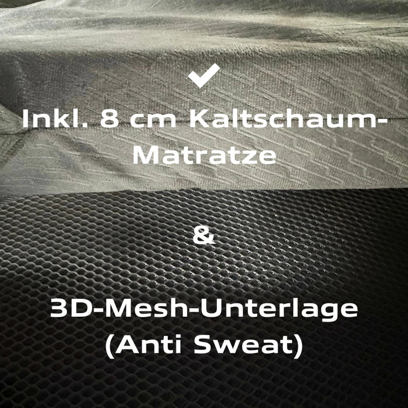 Dachzelt Elements Stone - 220cm mit Vorzelt - Camperreich
