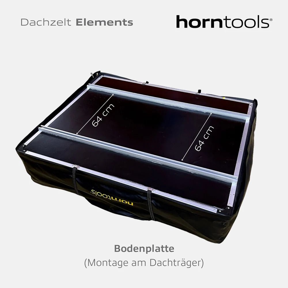 Dachzelt Elements Stone - 220cm mit Vorzelt - Camperreich