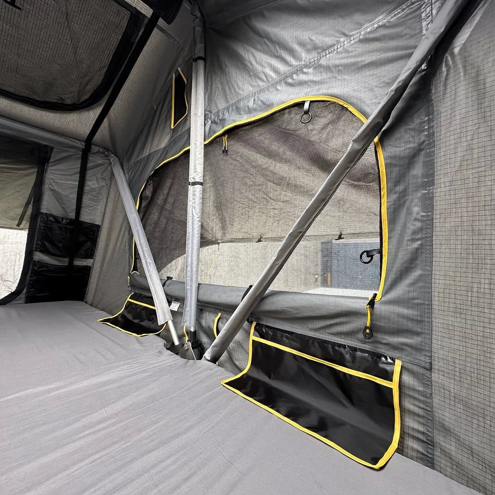 Dachzelt Elements Stone - 220cm mit Vorzelt - Camperreich