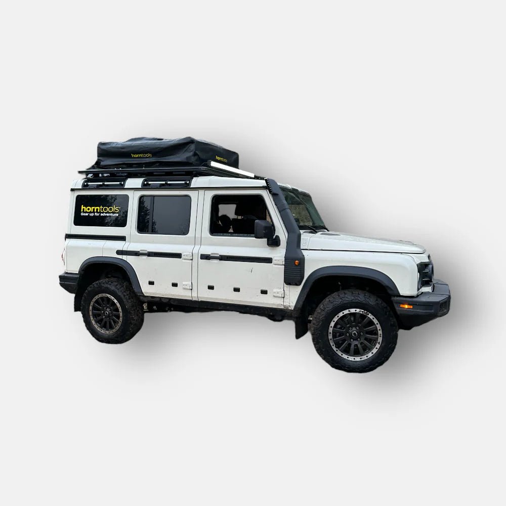 Dachzelt Elements Stone - 220cm mit Vorzelt - Camperreich