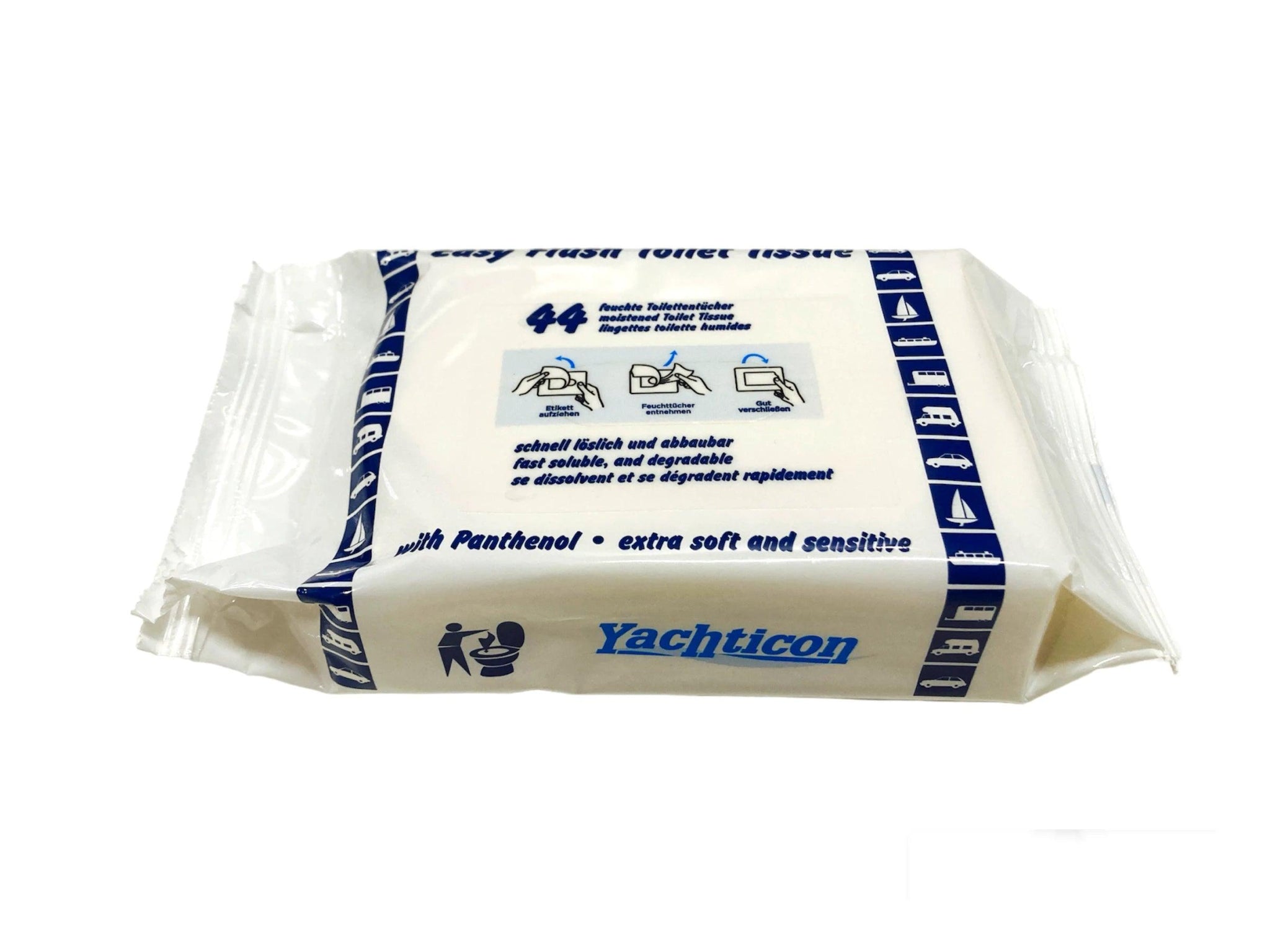 Easy Flush Feuchtes Toilettenpapier - Camperreich