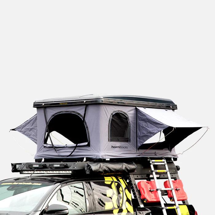 hartschalen-dachzelt 4 personen Hartschalen Dachzelt Themis - 140cm – Camperreich Hartschalen Dachzelt Themis