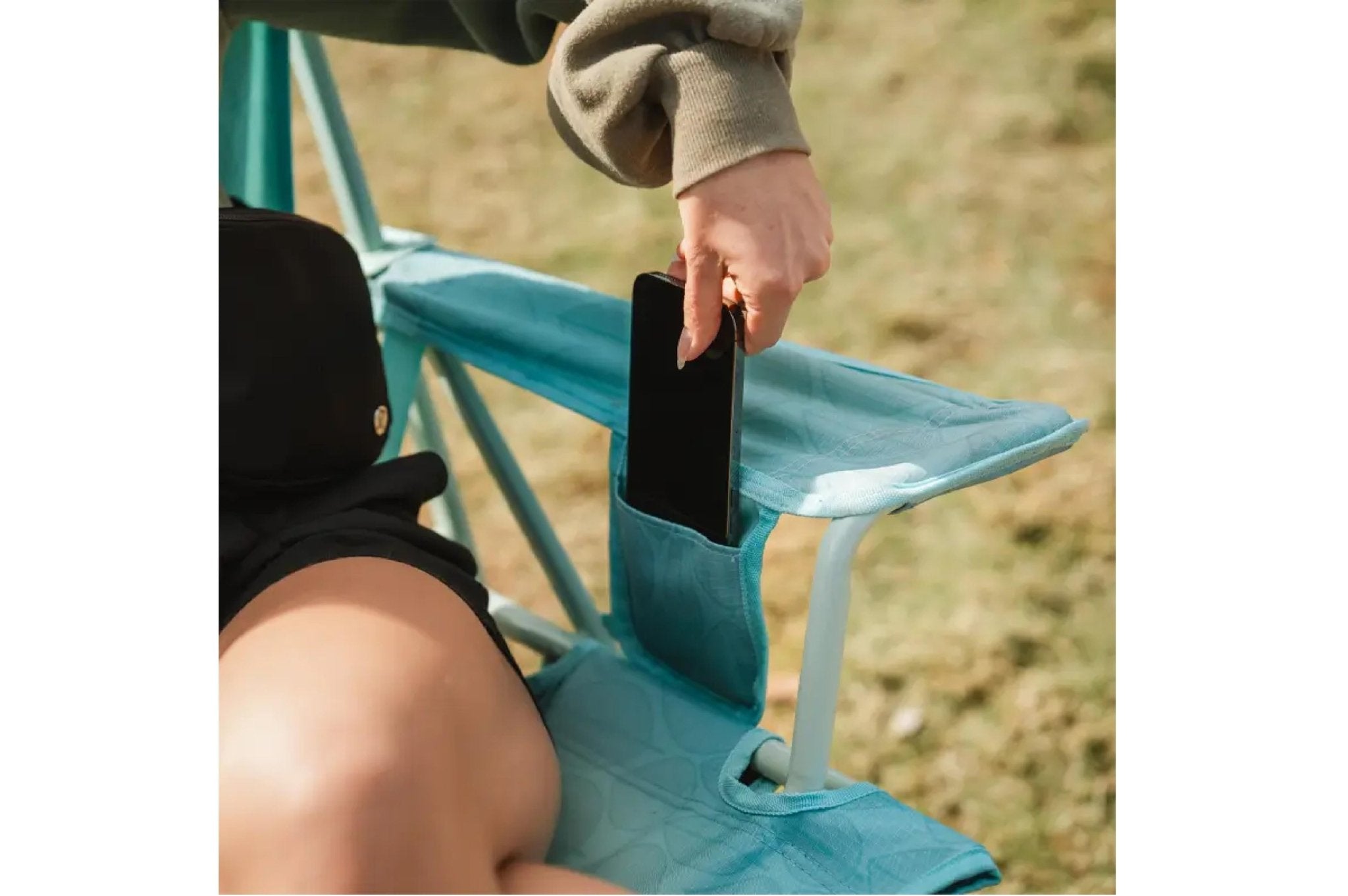 Kickback Rocker Leaf Pastel Green - Camperreich