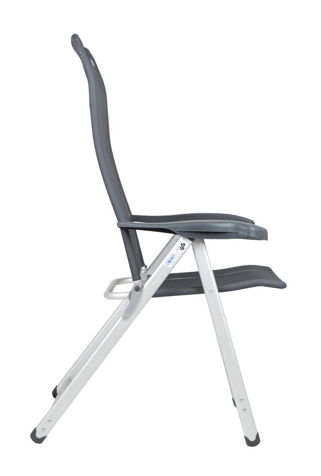 Klappstuhl CRESPO Fb. dunkelgrau - Camperreich