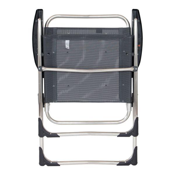 Leichter Klappstuhl Crespo Lux AL/219 grau - Camperreich