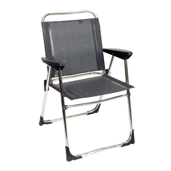 Leichter Klappstuhl Crespo Lux AL/219 grau – Camperreich Leichter Klappstuhl Crespo Lux AL/219 grau – (de)